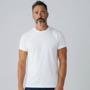 Hanes - Comfort Soft Four Piece Men's White Tee